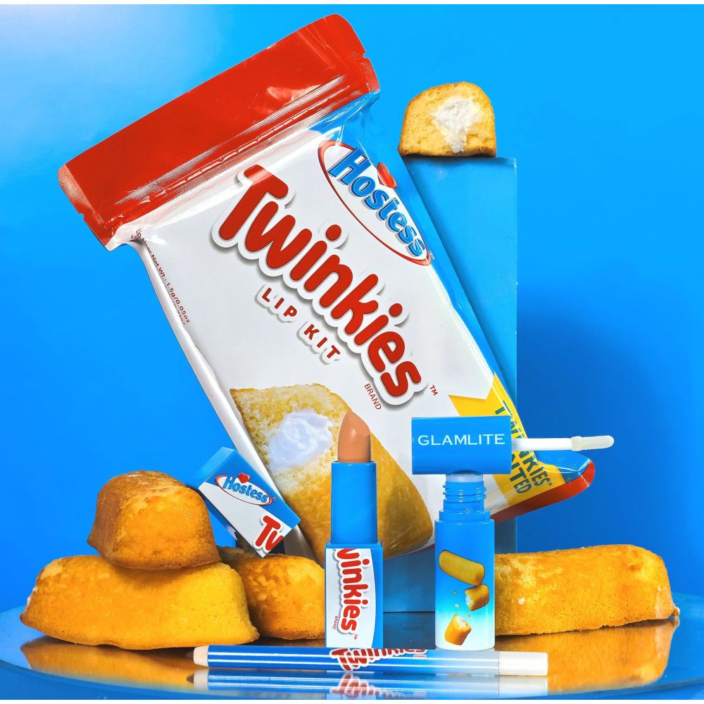 Glamlite - Hostess x Glamlite Twinkies Lip Kit Lipstick - Multicolours